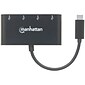 Manhattan SuperSpeed 4-Port USB 3.0 Hub, Black (ICI162746)