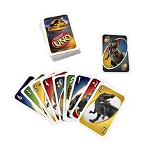 Mattel Game Set: Giant UNO Jurassic World Dominion and Crossed Signals