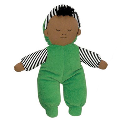 Childrens Factory® Fabric Baby's First Doll-African American Boy (FPH763B)