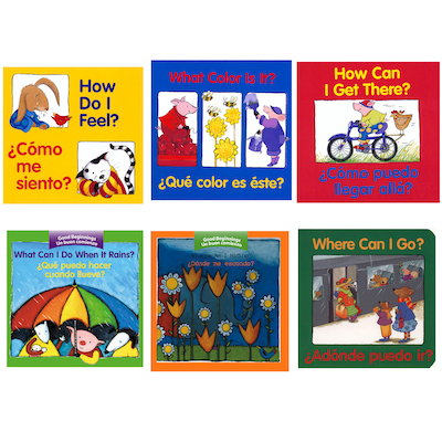 Houghton Mifflin Good Beginnings Bilingual Board Books, Set of 6 (HO-9780544442856)