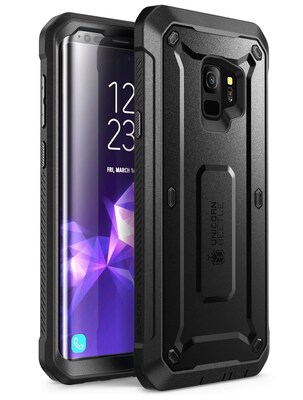 i-Blason SUPCASE Galaxy S9 Case Full-body Rugged Holster Case WITH Screen Protector for 2018 Release