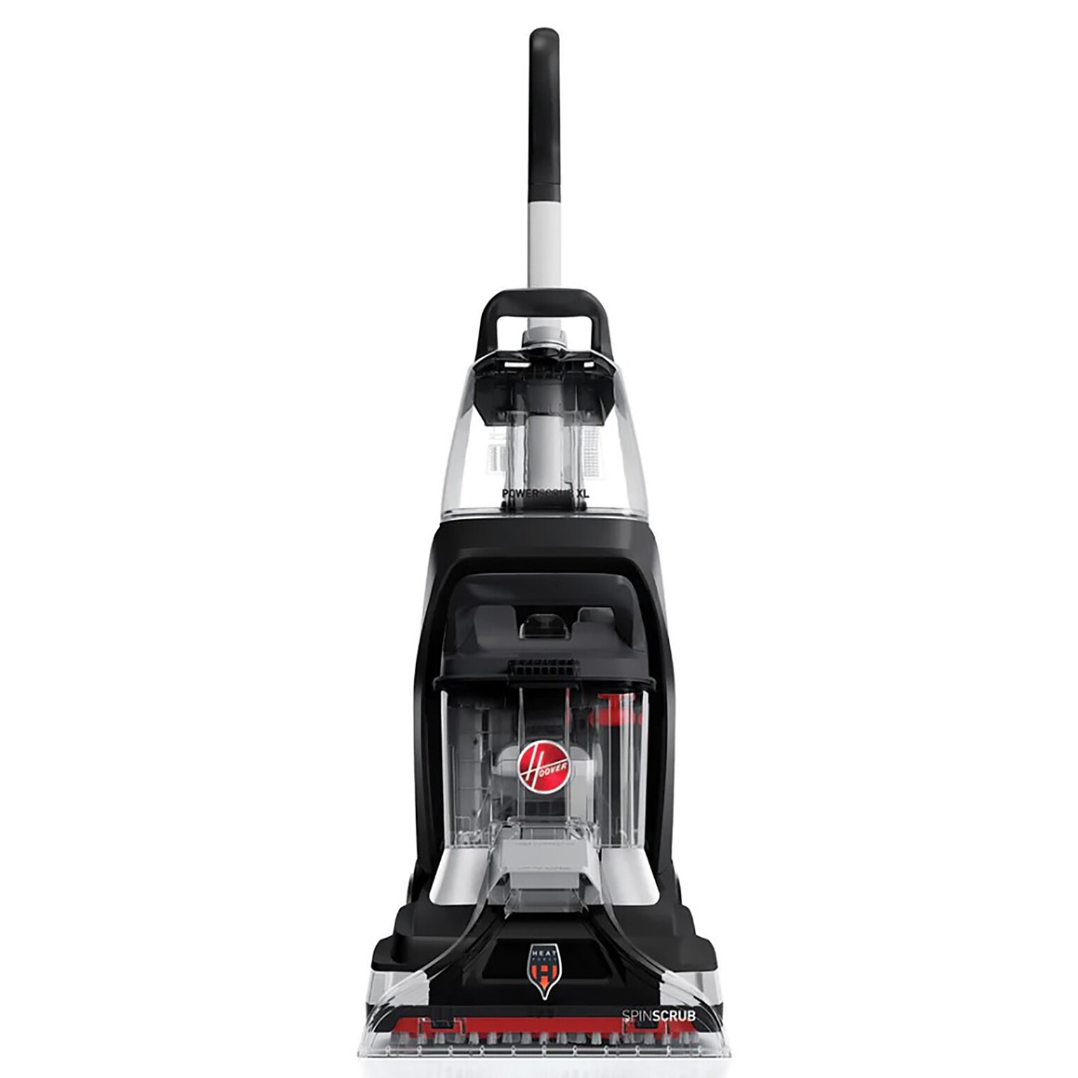 Hoover PowerScrub XL Pet Upright Vacuum Cleaner, Bagless, Black (FH68002)