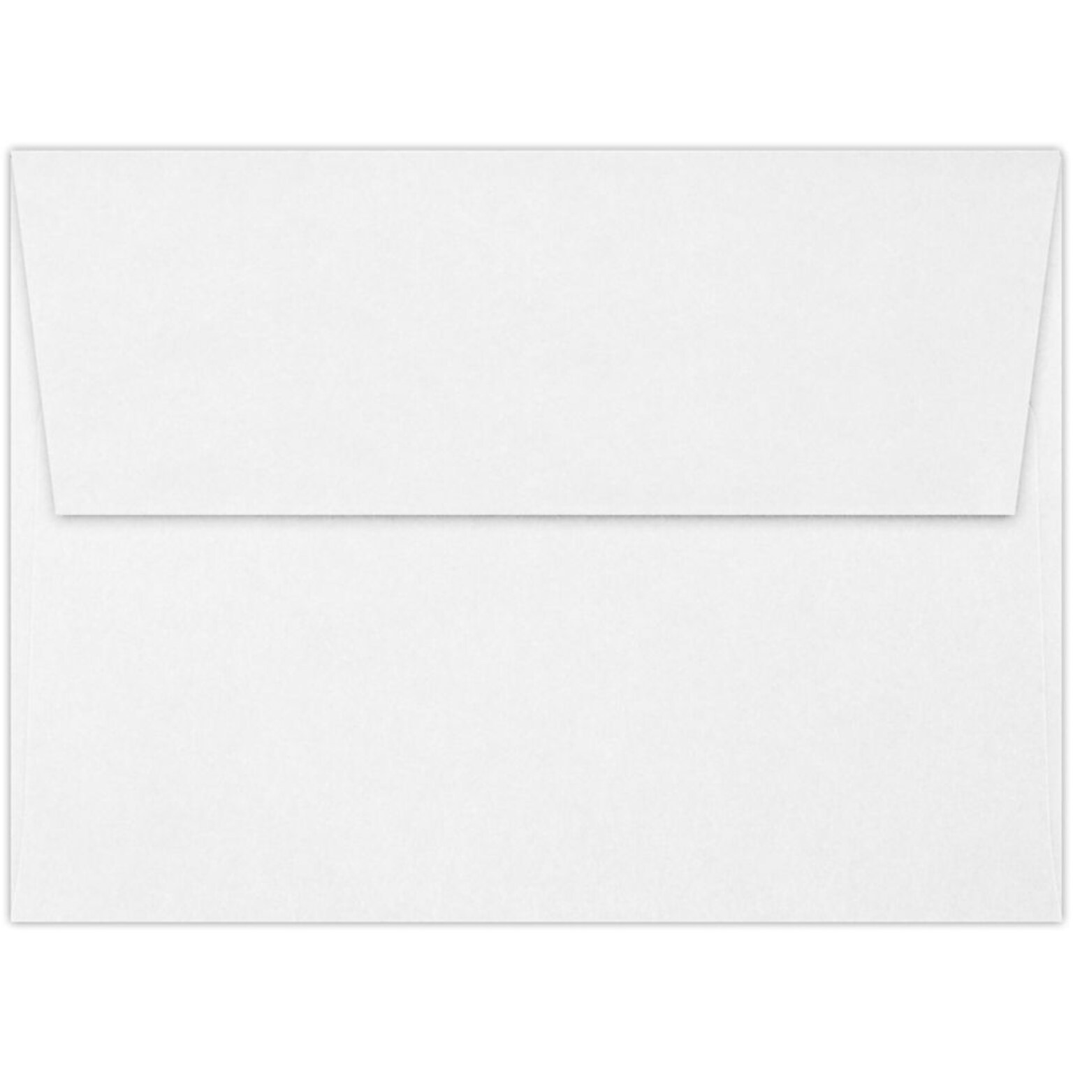 LUX A6 Invitation Envelopes (4 3/4 x 6 1/2) 50/Pack, 70lb. Classic Linen® Avon Brilliant White (4875-70AWLI-50)