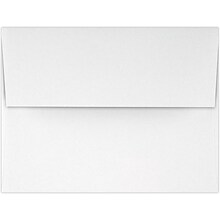LUX A2 Invitation Envelopes (4 3/8 x 5 3/4) 1000/Pack, 70lb. Classic Linen® Solar White (870-70SWLI-