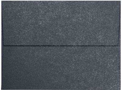 LUX A7 Invitation Envelopes (5 1/4 x 7 1/4) 500/Pack, Dorian Gray Metallic - Cocktail® (5380-M220-50