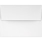 LUX A2 Invitation Envelopes (4 3/8 x 5 3/4) 250/Pack, 70lb. Classic Linen® Avon Brilliant White (4870-70AWLI-250)