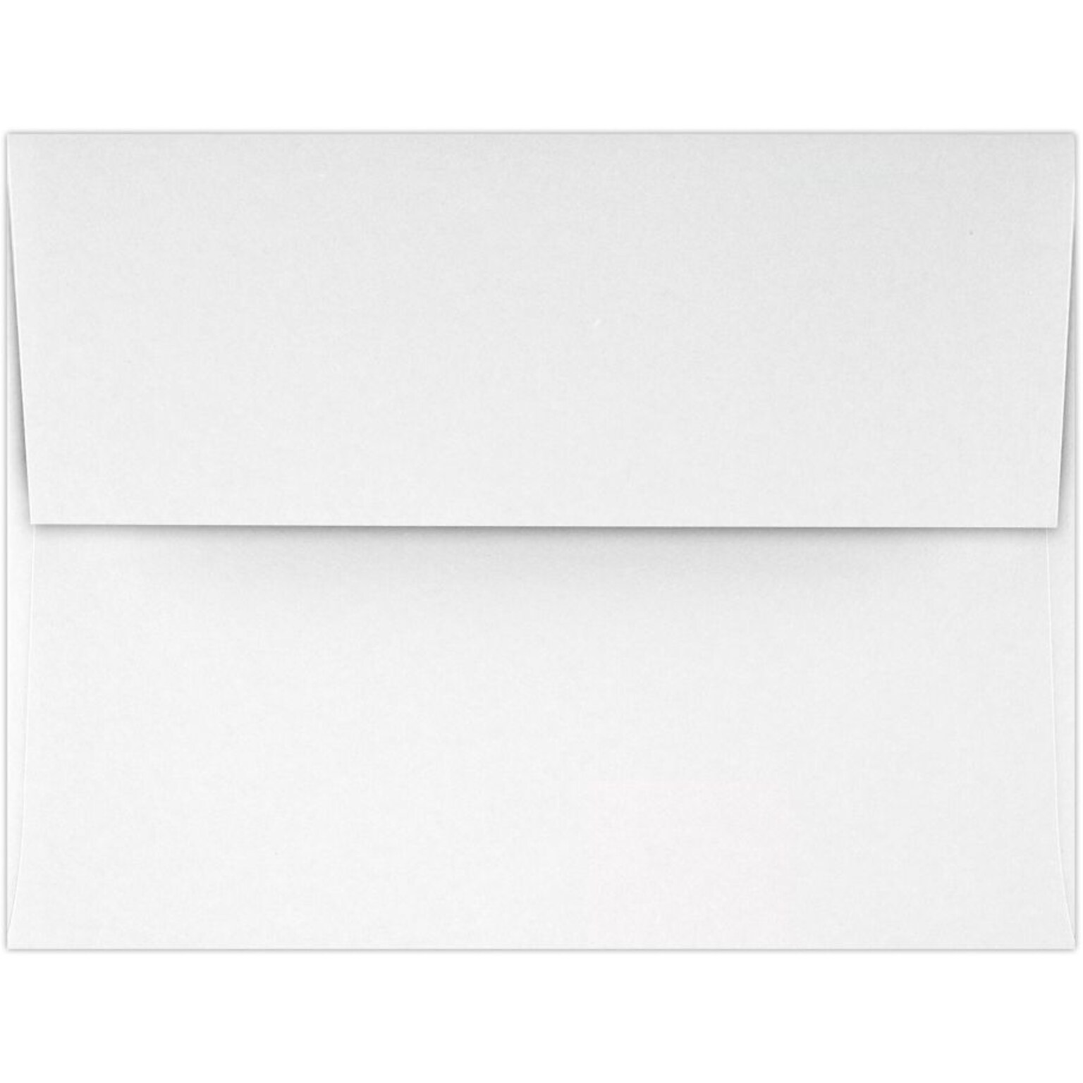 LUX A2 Invitation Envelopes (4 3/8 x 5 3/4) 50/Pack, 70lb. Classic Linen® Avon Brilliant White (4870-70AWLI-50)