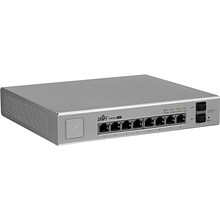 Ubiquiti Networks UniFi 8-Port Gigabit Ethernet Managed Switch, 10/100/1000 Mbps, Silver (US8150W)
