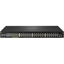 HPE Aruba 2930F 48G PoE+ 4SFP 740W Switch, Black (JL557A)