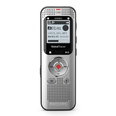 Philips VoiceTracer 2010, 8GB, Silver (DVT2010)