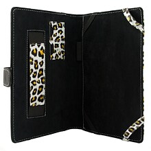 Vangoddy Book Style Portfolio Case for Kindle Fire HD 7 Inch, Leopard (RDYLEA235)