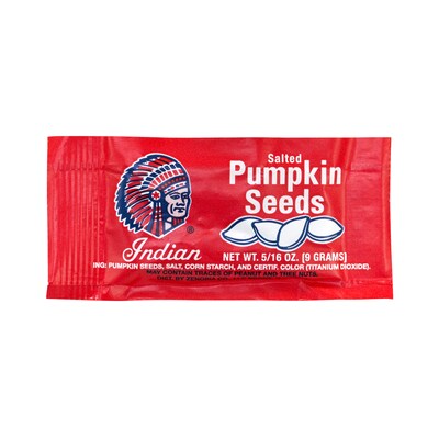 Indian Salted Pumpkin Seeds, 0.31 oz., 36 /Pack, 2/Pack (209-02590)
