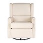 Flash Furniture Omma Fabric Swivel Glider Rocker Recliner, Cream (CYRAC537CRM)