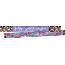 Barker Creek Fruit of the Spirit Double-Sided Border with Scripture 2-Pack, 70 Feet/Set (BC3677)