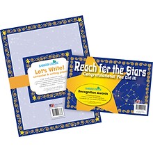 Barker Creek Reach for the Stars Award & Computer Paper Set, 80/Set (BCP3724)