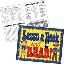 Barker Creek School Library Chart & Poster Set, 4/Set (BC3742)