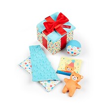 Melissa & Doug Wooden Surprise Gift Box Infant Toy, 5 Pieces