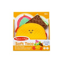 Melissa & Doug Multi-Sensory Soft Taco Fill & Spill Infant Toy