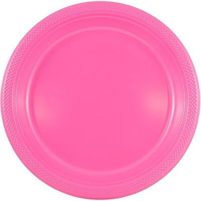 JAM PAPER Party Supply Assortment, Fuchsia Pink, Plates, Napkins, Cups & Tablecloth, 6/Pack (255PPPI