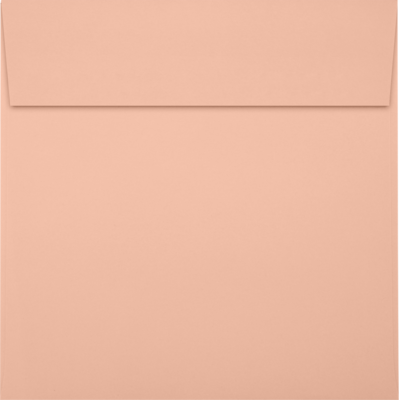 JAM Paper Square Envelopes, Peel & Press, Blush Pink, 6 x 6, 500 Pack (8525-114-500)