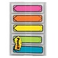 Post-it Arrow Flags, .47" Wide, Assorted Colors, 100 Flags/Pack (684-ARR2)