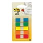 Post-it® Flags, .47" Wide, Assorted Colors, 100 Flags/Pack (683-5CF)