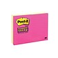Post-it® Super Sticky Notes, 4" x 6" Canary Yellow, Lined, 100 Sheets/Pad, 8 Pads/Pack (660-6SS+2YWB