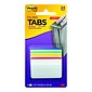 Post-It® Hanging File Folder Durable Tabs,  2" Wide, 4 Assorted Colors, Lined, 24 Tabs/Pack (686A1)