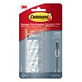 Command™ Medium Cord Clips, Clear, 4 Clips (17301CLRES)