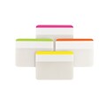 Post-it® Durable Filing Tabs, 2 Wide, 4 Assorted Colors, 24 Tabs/Pack (686F1BB)