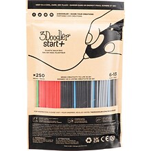 3Doodler Primary Pow Mixed Refill Bag for 3Doodler Build & Play and Start Kits, Assorted Colors (3DS