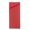JAM Paper Plastic Sliding Pencil Case Box with Button Snap, Red (2166513299)