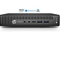 Refurbished Hp ProDesk 600G1 Mini Desktop Intel Core I3 4160T 3.1Ghz 8Gb Ram 256Gb Solid State Drive