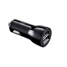 LAX Gadgets Type C 6ft Charger with Car Charger Black (USBCCAR6FT-BLK)