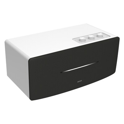 Edifier Wireless Bluetooth 70W Amplified Integrated Desktop Stereo Speaker with Remote, White (D12)