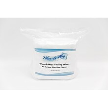 Wipe-A-Way Wet Facility Wipes, 2 Rolls/Case (WA-800)