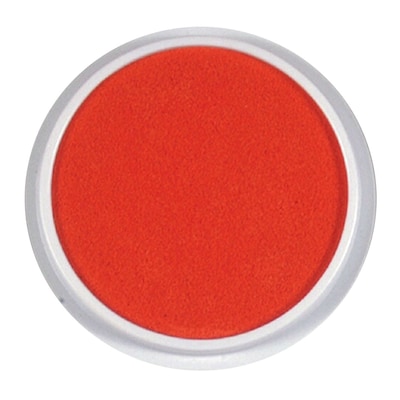 CENTER Jumbo 6 Circular Washable Paint/Ink Pad, Orange (CE-6602)