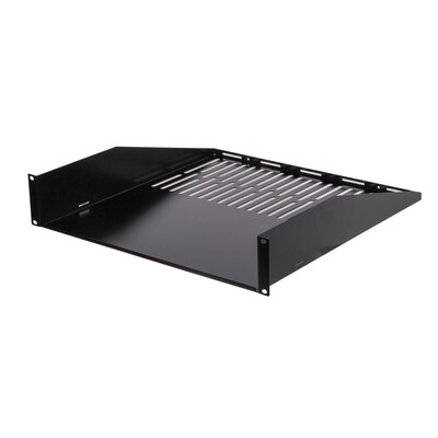 Vericom 2U Steel A/V Cantilever Shelf, Black (RAVCS02)
