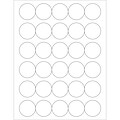 Tape Logic® Circle Laser Labels, 1 1/2, White, 3000/Case (LL143)