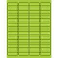 Tape Logic® Rectangle Laser Labels, 1 15/16 x 1/2, Fluorescent Green, 8000/Case (LL171GN)