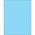 Tape Logic® Removable Rectangle Laser Labels, 8 1/2 x 11, Pastel Blue, 100/Case (LL420BE)