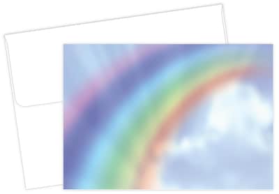 Masterpiece Studios Great Papers!® Rainbow Note Card, 4.875H x 3.35W (folded), 20 count (2017048)