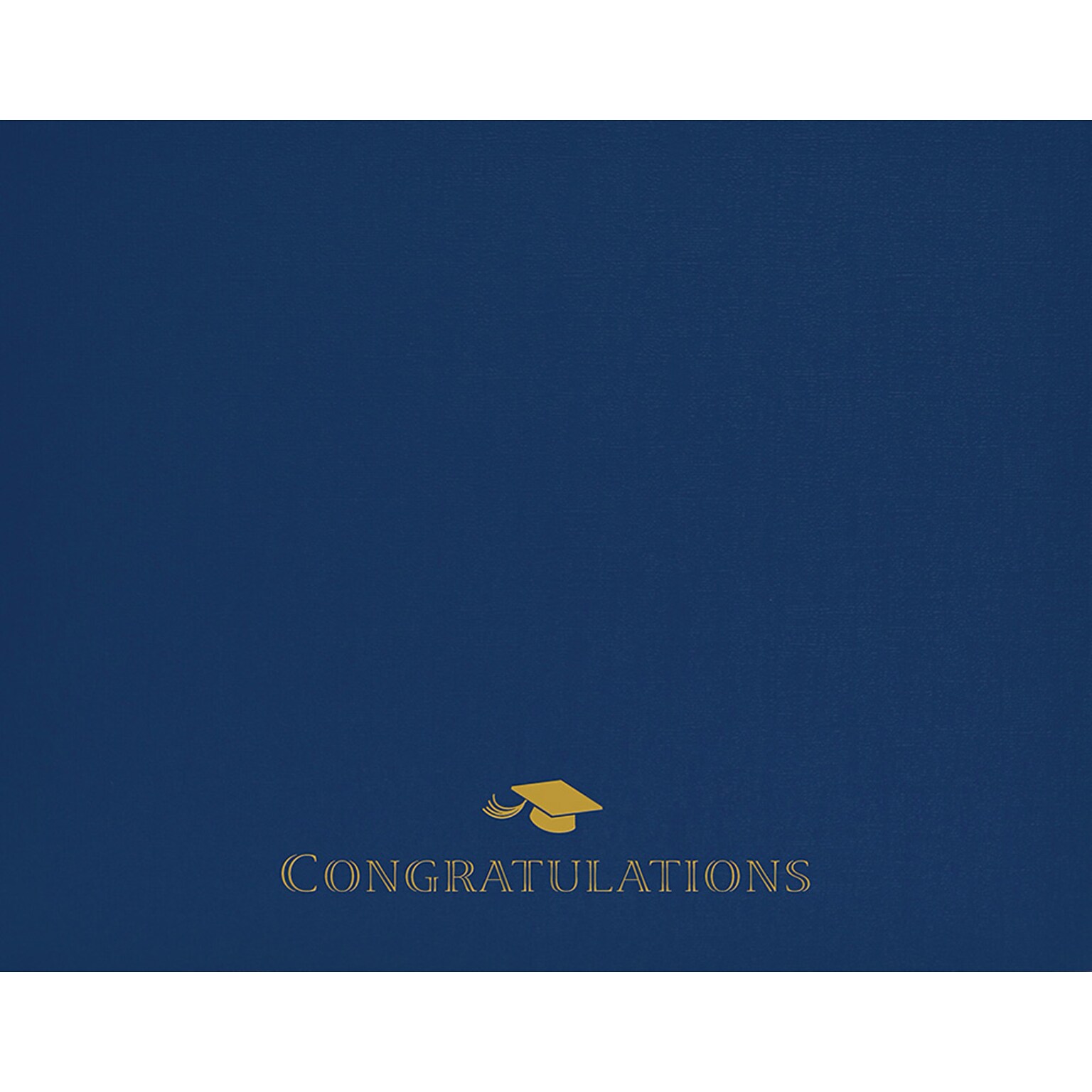 Masterpiece Studios Great Papers! Graduation Certificate Cover with Gold Foil, 12H x 9.375W, 5/Pack (2017047)