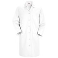 Red Kap® Womens 6 Button Lab Coat, White, S