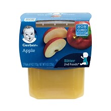 Gerber 2nd Foods Apple Baby Food, 4 oz., 8/Pack (307-00054)