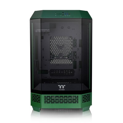 Thermaltake The Tower 300 m-ATX Micro Tower Chassis, Racing Green (CA-1Y4-00SCWN-00)