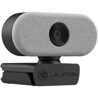 JLab GO HD 1080 General Purpose Webcam, 2 Megapixels, White (WGOCAMRWHT124)