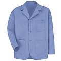 Red Kap® Long-Sleeve Lapel Counter Coat, Light Blue, XL