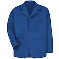 Red Kap® Long-Sleeve Lapel Counter Coat, Royal Blue, Large