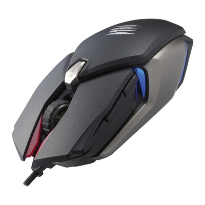 MAD CATZ B.A.T. 6+ Performance Ambidextrous Gaming Mouse, Black (MB05DCINBL000-0)